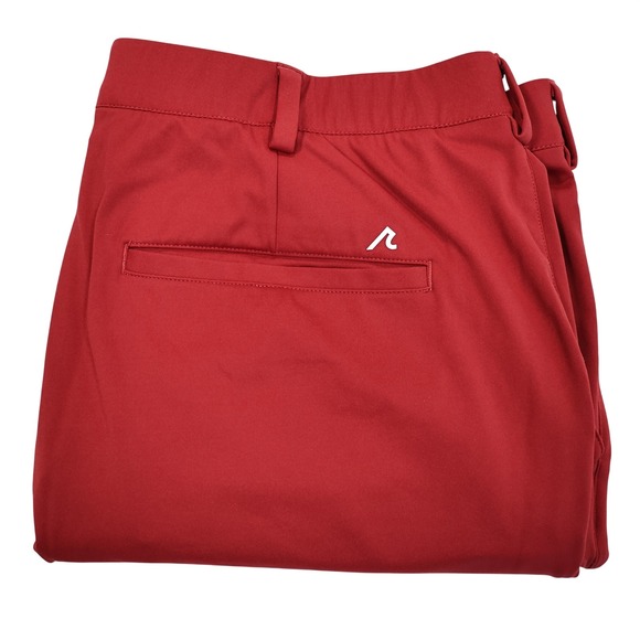 Redvanly Other - REDVANLY Mens XXL Red Bradley Pull On Performance Stretch Golf Trouser Pants